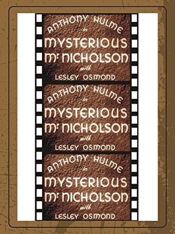 Mysterious Mr. Nicholson Poster
