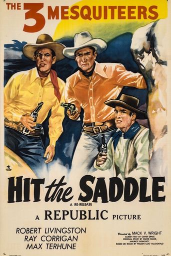  Hit the Saddle Poster