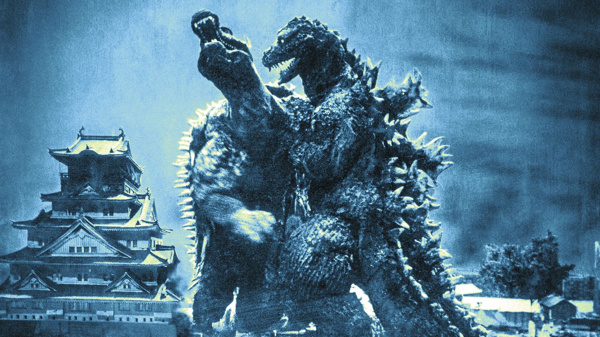Godzilla Raids Again Backdrop