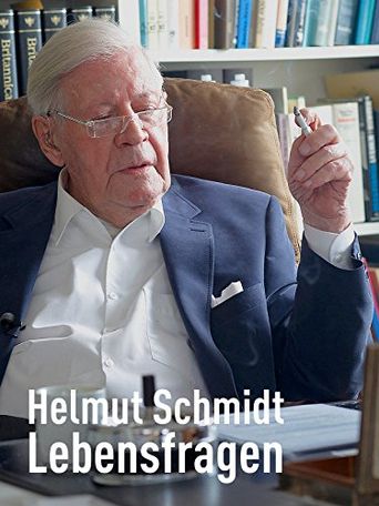  Helmut Schmidt – Lebensfragen Poster