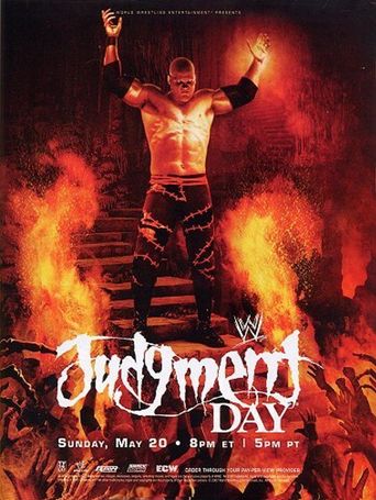  WWE Judgment Day 2007 Poster