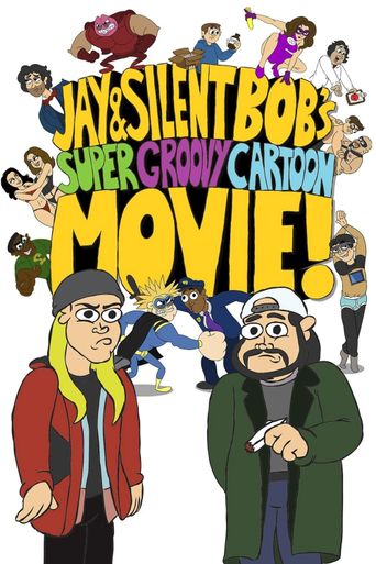  Jay and Silent Bob's Super Groovy Cartoon Movie Poster