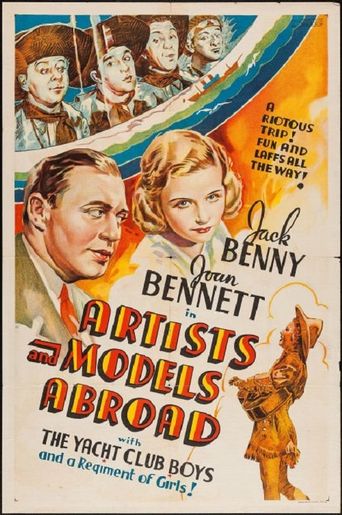 Artists and Models Abroad Poster