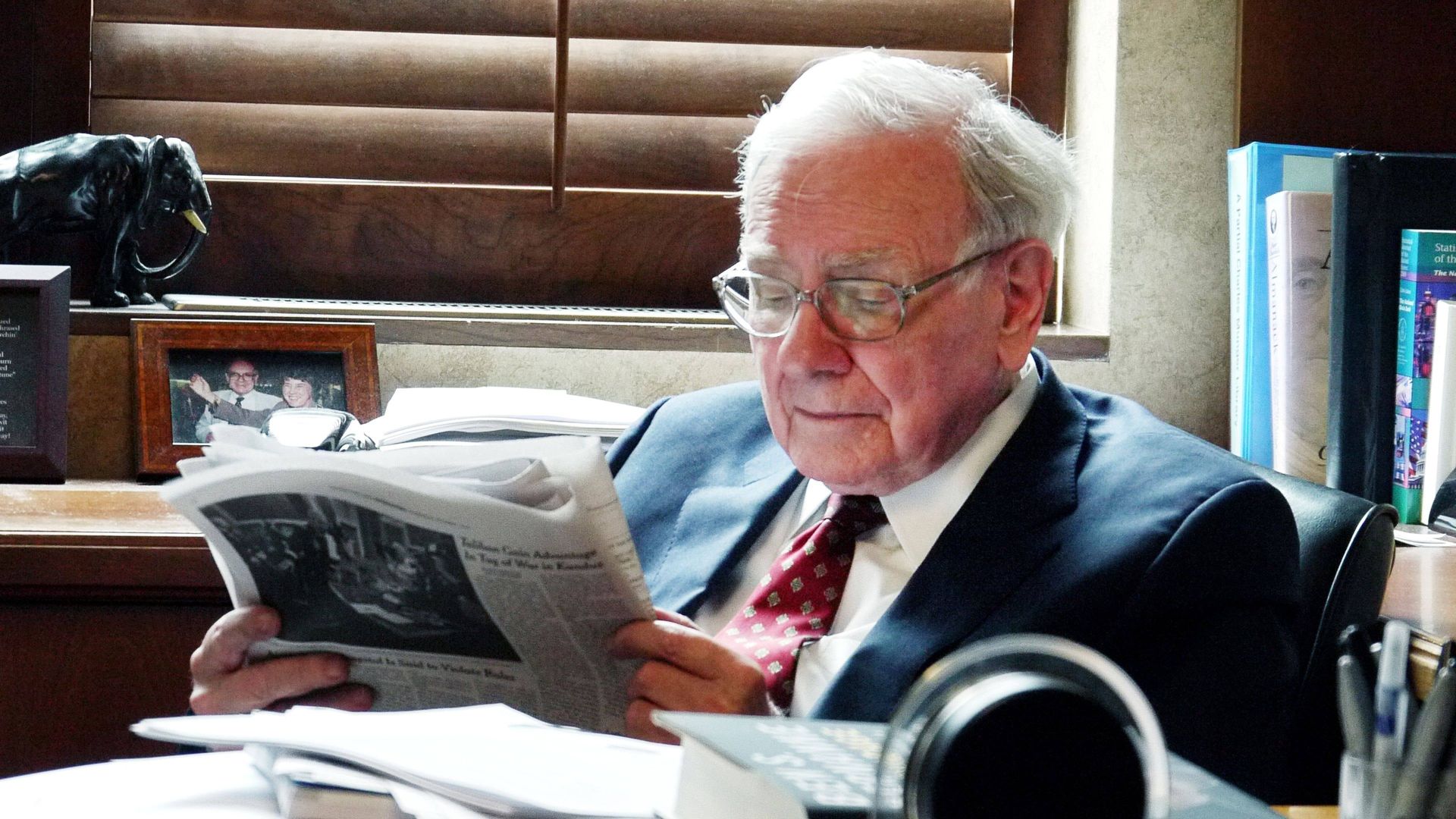 Becoming Warren Buffett Backdrop