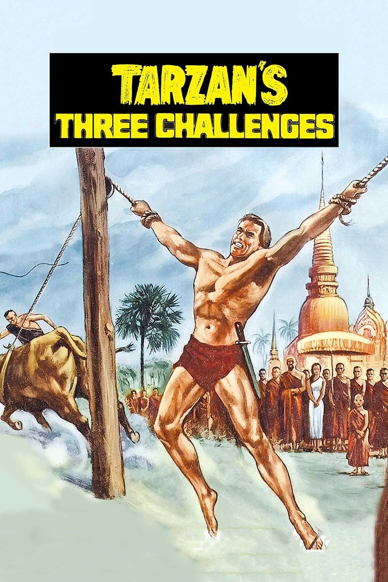 Tarzan's Three Challenges Poster