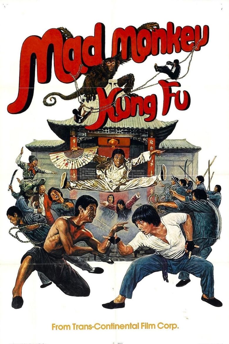 Mad Monkey Kung Fu Poster