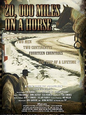 20,000 Miles on a Horse Poster
