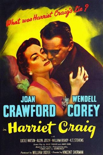  Harriet Craig Poster