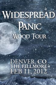  Widespread Panic: Wood Tour: Denver, CO the Fillmore February 11, 2012 Poster
