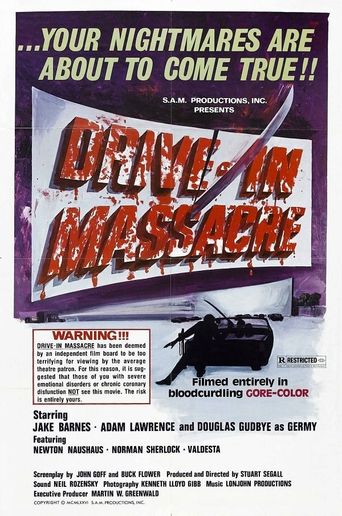  Drive-In Massacre Poster