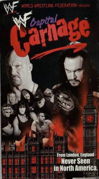  WWE Capital Carnage Poster
