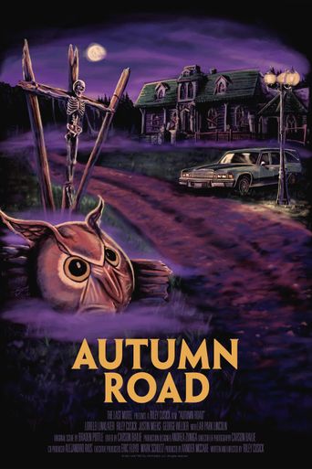  Autumn Road Poster