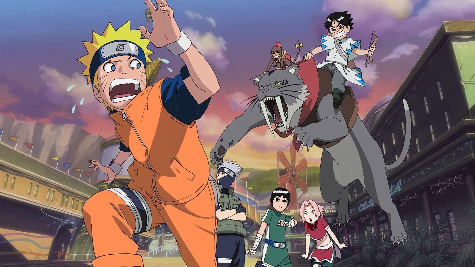 Naruto: Guardians of the Crescent Moon Kingdom Backdrop