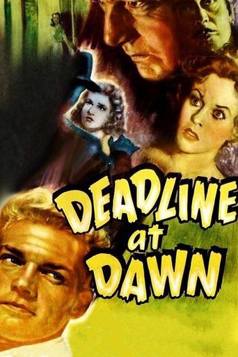  Deadline at Dawn Poster