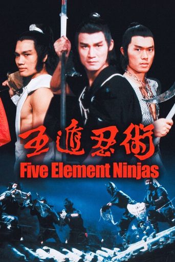  Five Element Ninjas Poster
