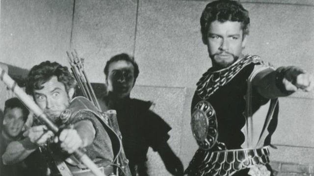 The Tyrant of Lydia Against the Son of Hercules Backdrop