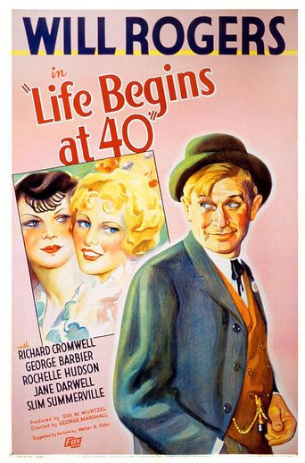 Life Begins at Forty Poster