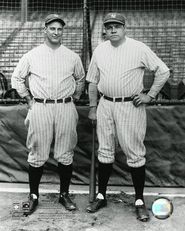 The Babe & the Iron Horse: Babe Ruth & Lou Gehrig Poster