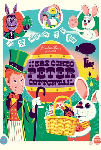  Here Comes Peter Cottontail Poster