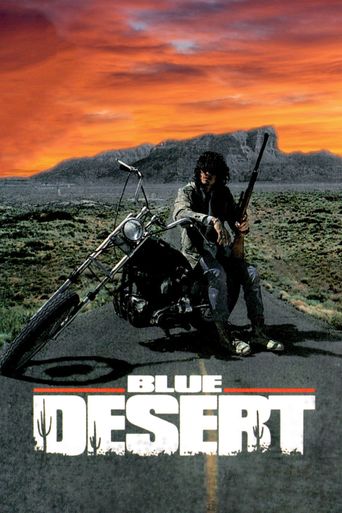  Blue Desert Poster