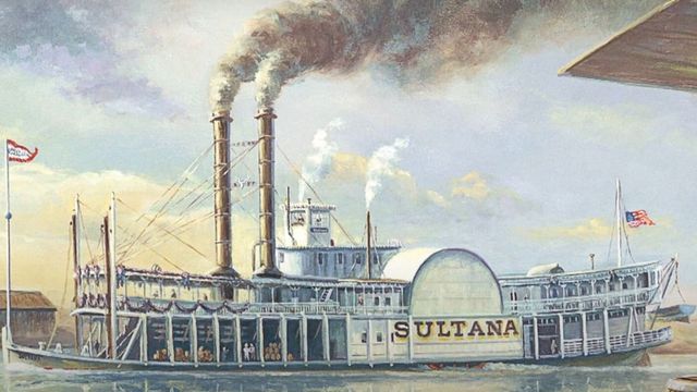 Remember the Sultana Backdrop