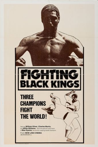  Fighting Black Kings Poster