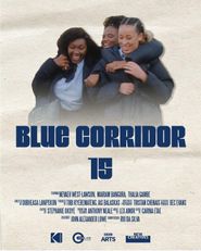  Blue Corridor 15 Poster
