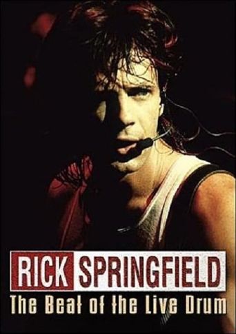  Rick Springfield: The Beat of the Live Drum Poster
