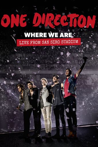  One Direction: Where We Are - The Concert Poster