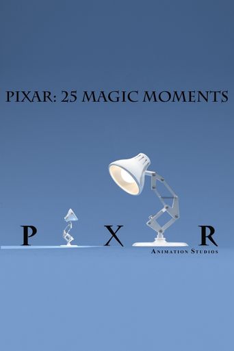  Pixar 25 Magic Moments Poster