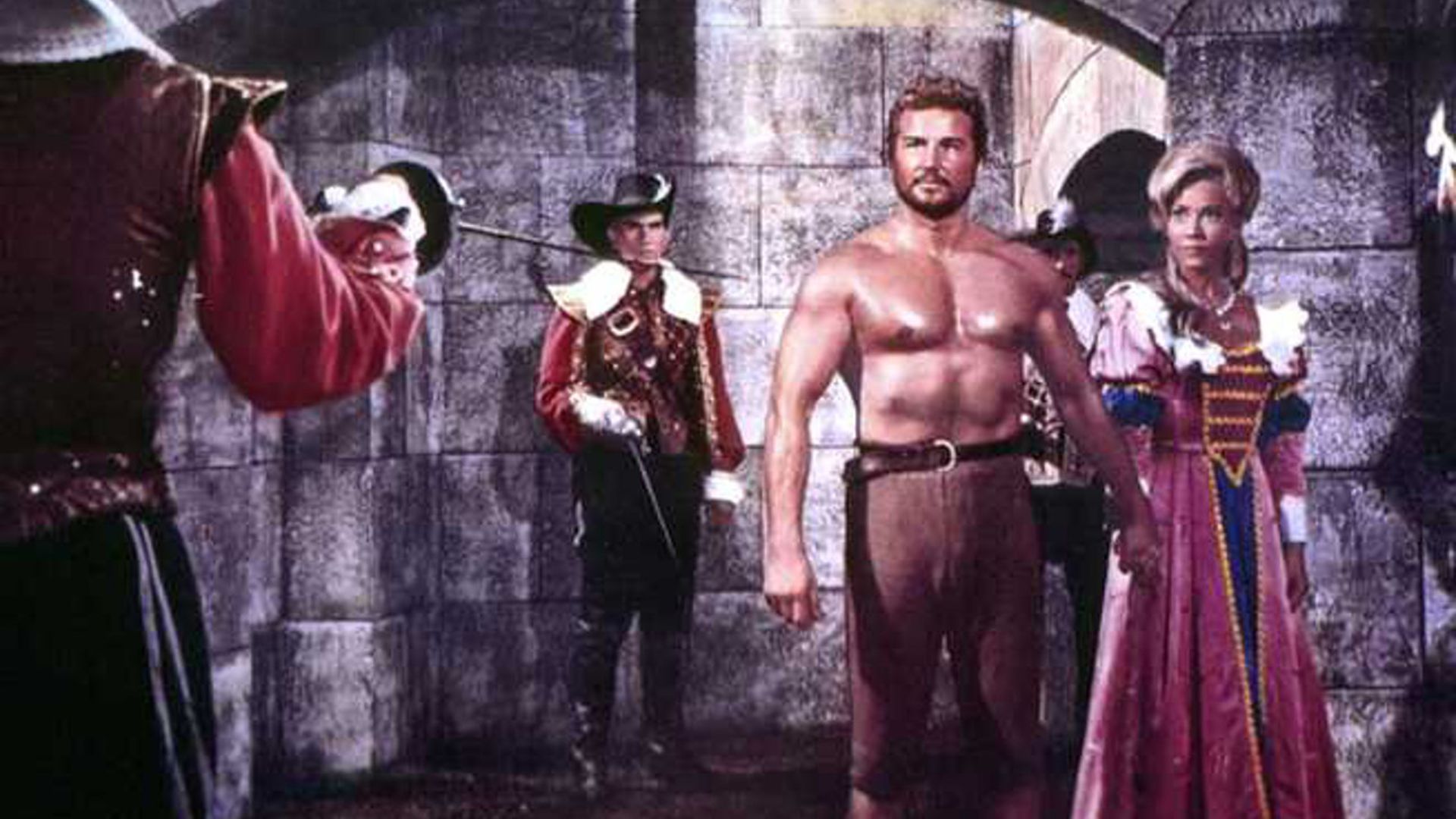 Samson and the Slave Queen Backdrop