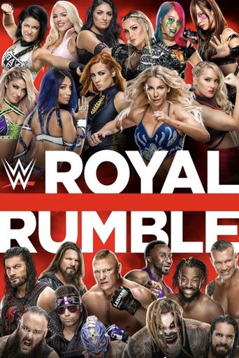  WWE Royal Rumble 2020 Poster