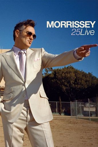  Morrissey: 25 Live Poster