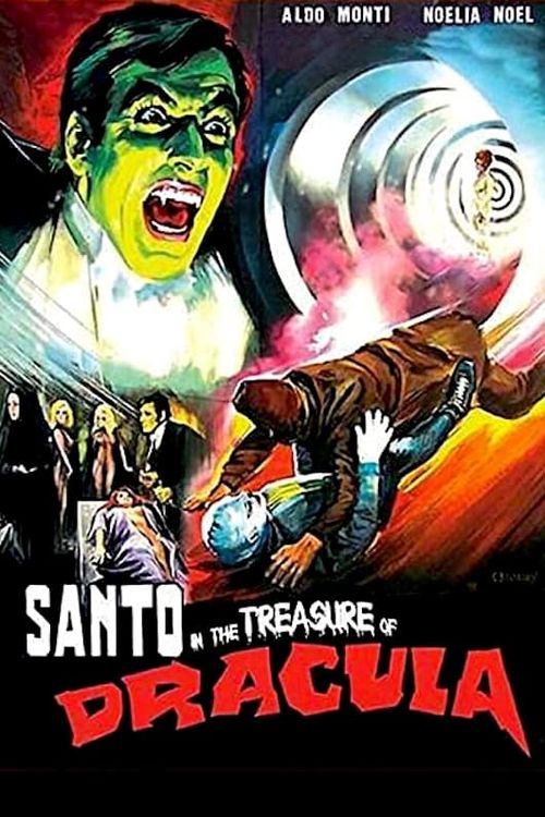 Santo in the Treasure of Dracula Poster