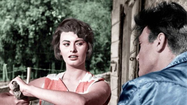 Woman of the River Backdrop