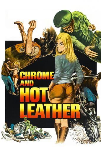  Chrome and Hot Leather Poster