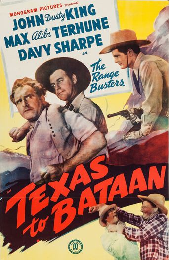  Texas to Bataan Poster