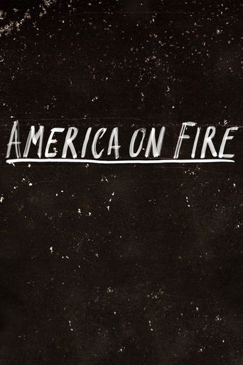  America on Fire Poster