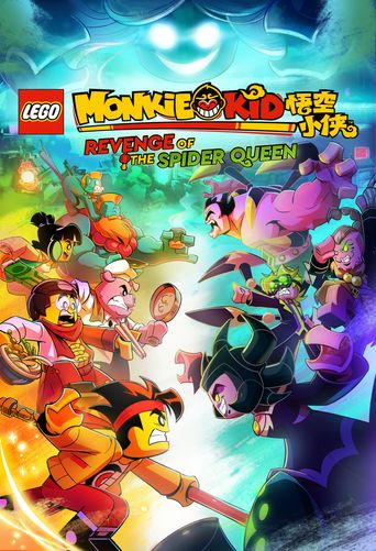  Lego Monkie Kid: Revenge of the Spider Queen Poster