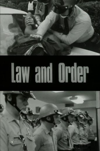 Law and Order Poster