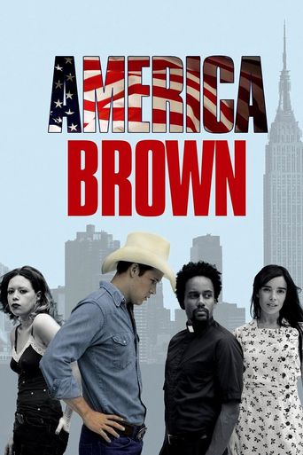  America Brown Poster