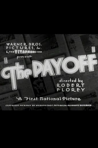  The Payoff Poster