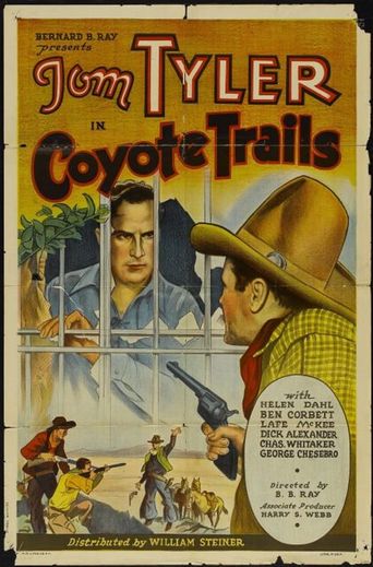  Coyote Trails Poster