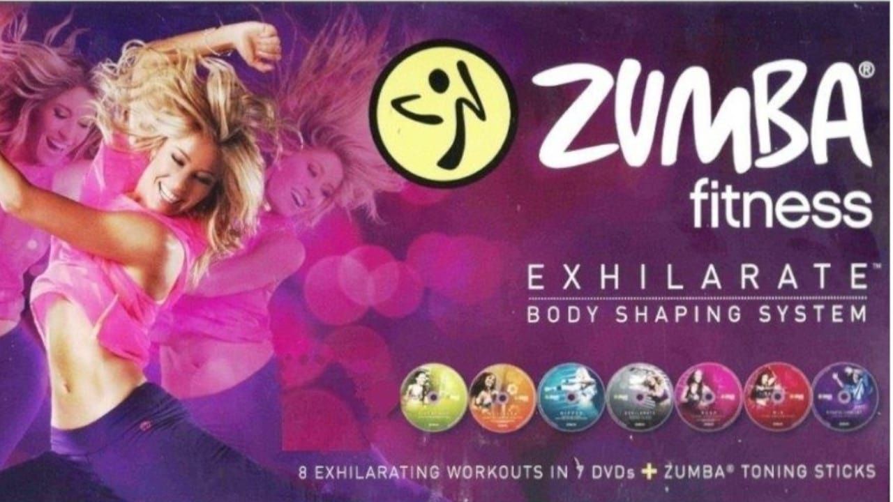 Zumba Fitness Exhilarate The Ultimate Experience -Step by Step Backdrop