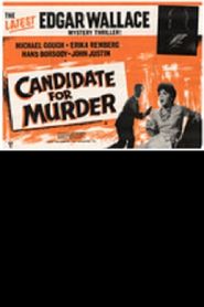  Candidate for Murder Poster