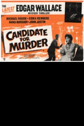  Candidate for Murder Poster