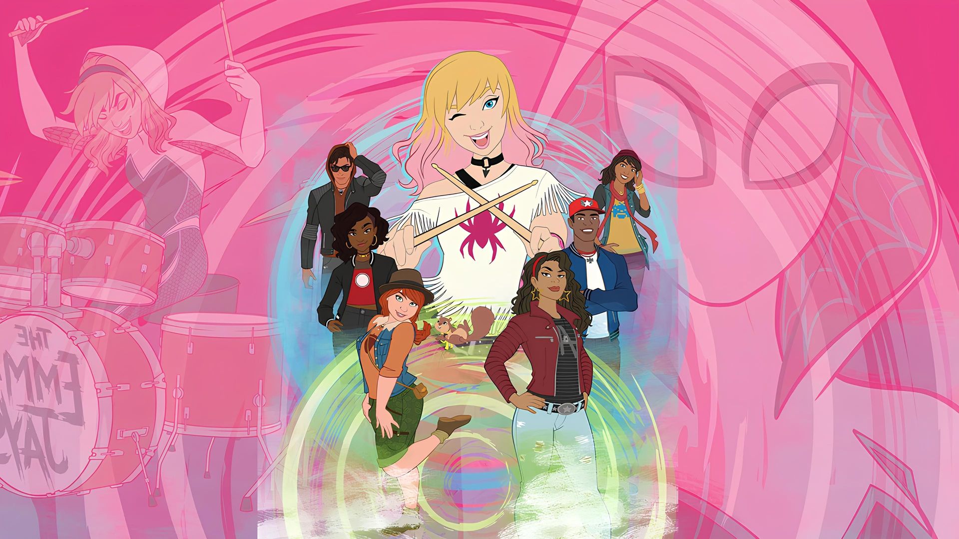 Marvel Rising: Battle of the Bands Backdrop
