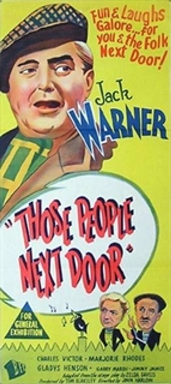  Those People Next Door Poster