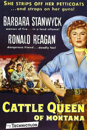  Cattle Queen of Montana Poster