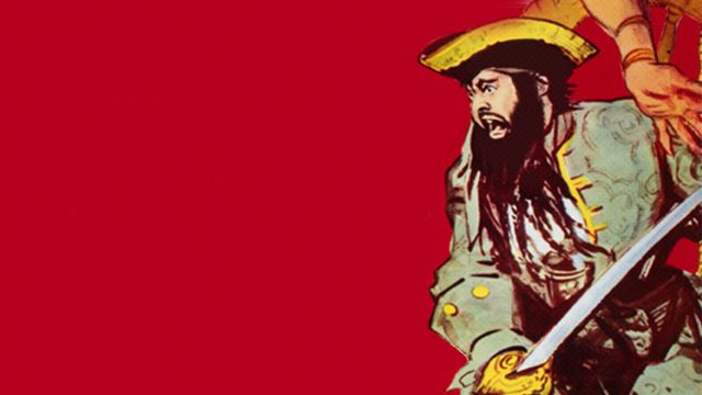 The Boy and the Pirates Backdrop